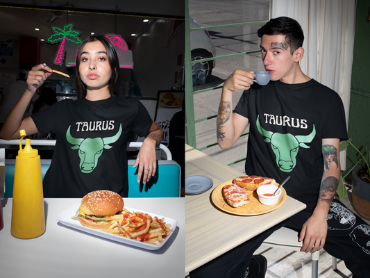 Taurus Zodiac Tee - Unisex Cotton Crew Shirt, Astrology T-Shirt, Taurus Gift, Earth Sign Apparel, Horoscope Top