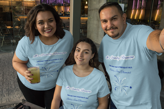 Family Reunion Softstyle T-Shirt, Unisex Family Shirt, Family Gathering Tee, Personalised Family Event Tee, Family Reunion Outfit, [...]