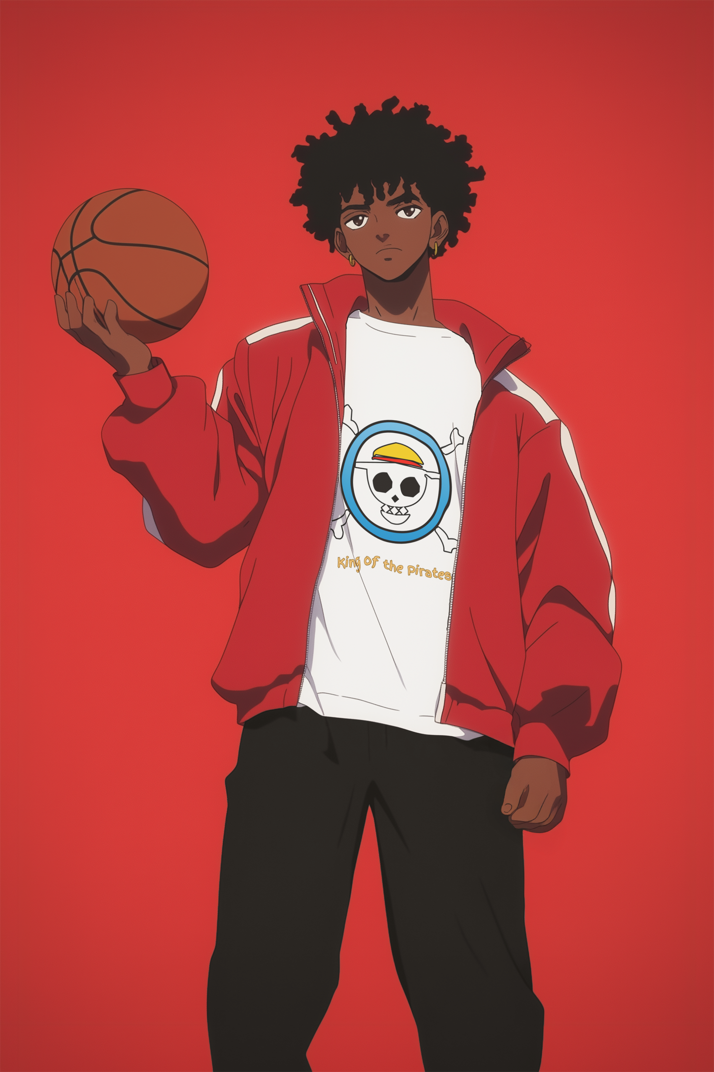 Playful Luffy Inspired Graphic Tee for Casual Wear, Perfect for Fans, Gift for Birthdays, Fun Statement Shirt, Unisex Tee, Novelty Gift