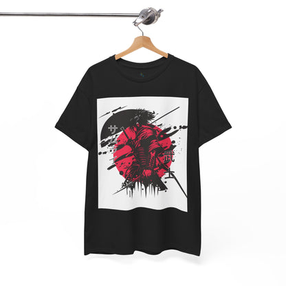 Japanese-Inspired Unisex Heavy Cotton Tee, Streetwear, Graphic Tee, Casual Wear, Gift Idea, Art Shirt, Summer Fashion