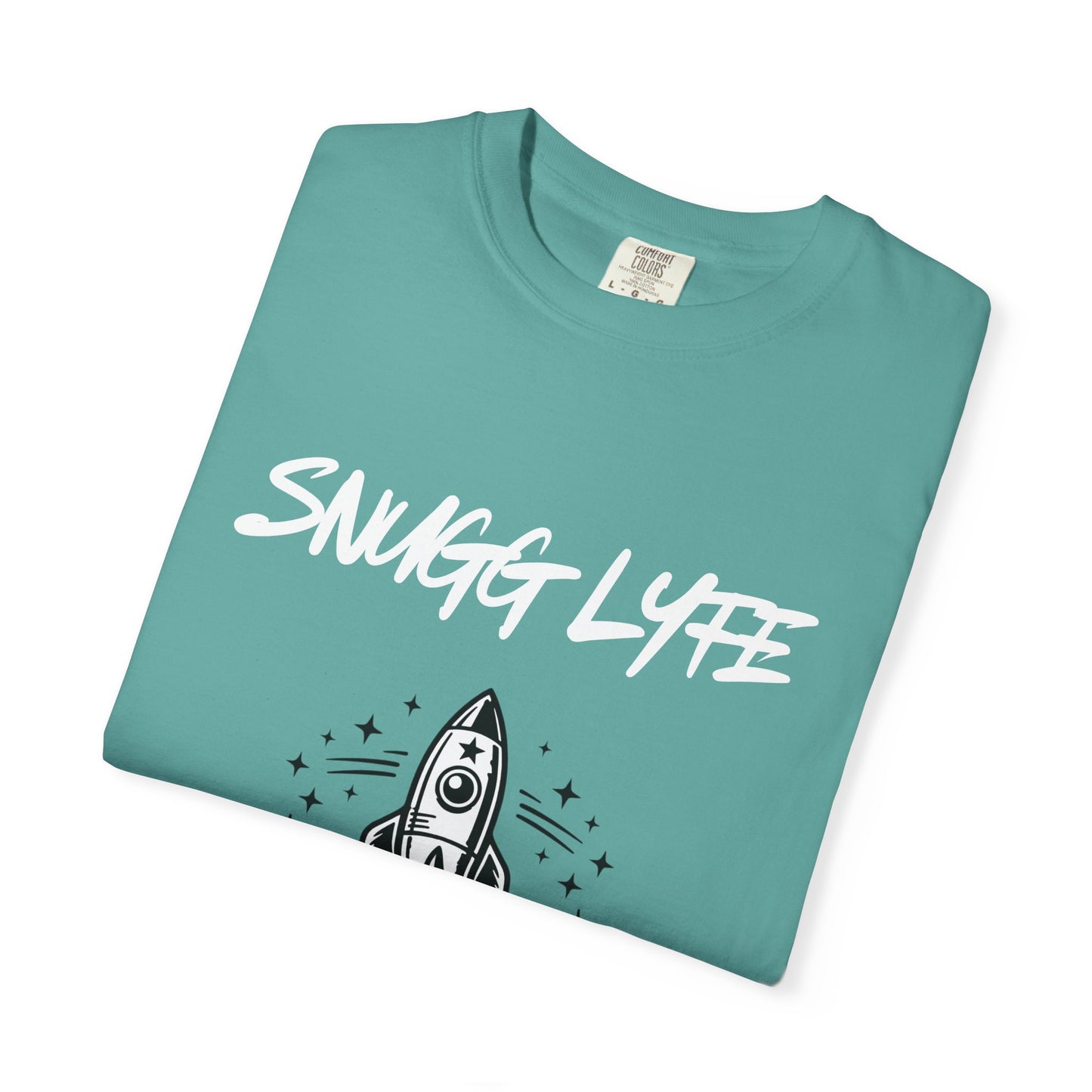 Snugg Lyfe Rocket Tee — Vintage Space Graphic T-Shirt