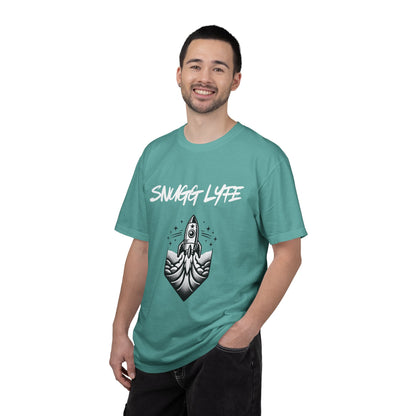 Snugg Lyfe Rocket Tee — Vintage Space Graphic T-Shirt
