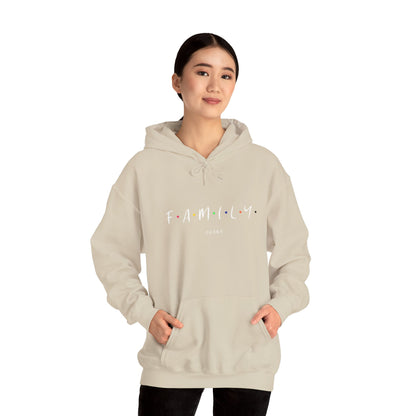 Family Love Unisex Hoodie, Cozy Sweatshirt for Family Gatherings, Gift for Parents, Perfect for Holidays and Celebrations