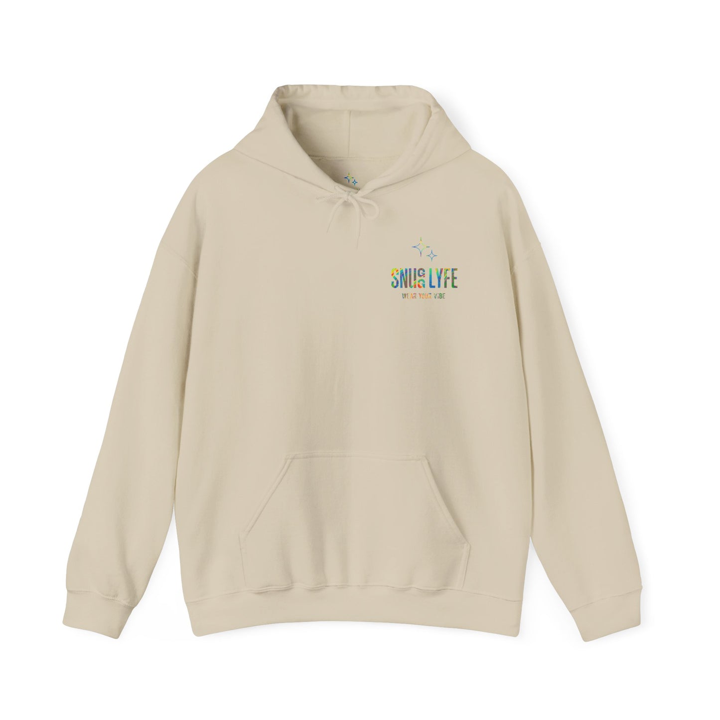 Snugg Lyfe Hooded Sweatshirt, Unisex Hoodie for Comfort, Casual Wear, Perfect Gift for Friends, Cozy Layer for Anytime, Chill Vibes