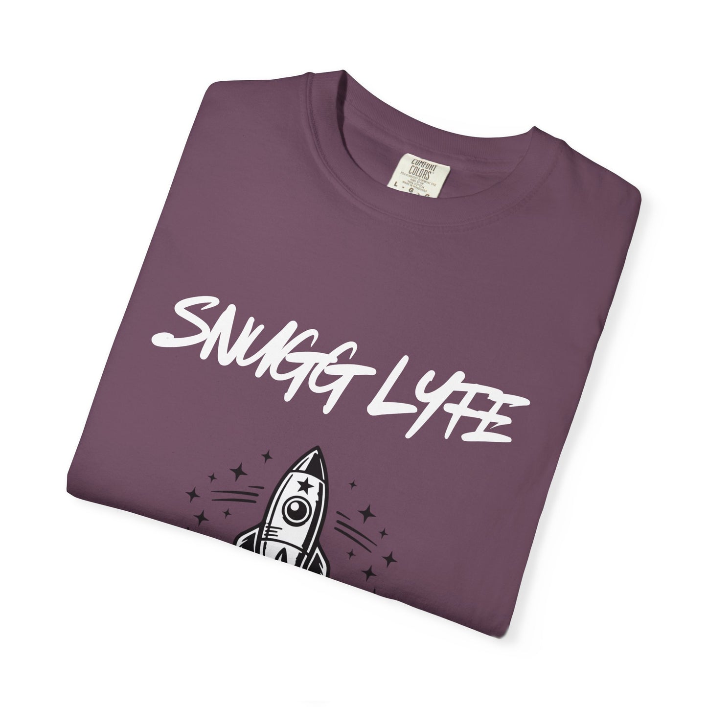 Snugg Lyfe Rocket Tee — Vintage Space Graphic T-Shirt