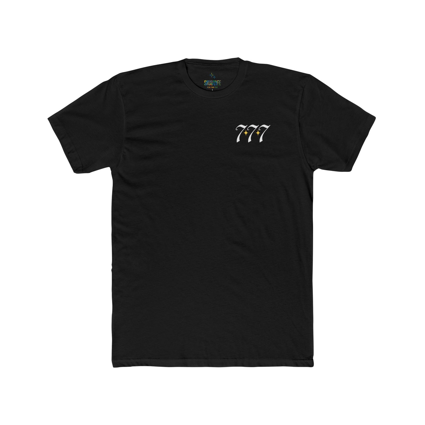 Lucky 777 Abundance Tee — Moon & Sun Spiritual Graphic T-Shirt