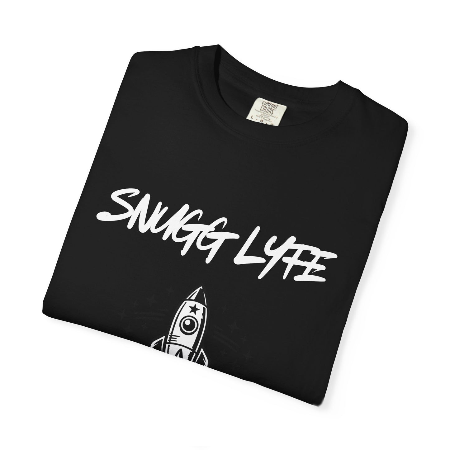Snugg Lyfe Rocket Tee — Vintage Space Graphic T-Shirt