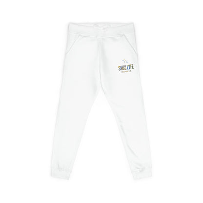 Cozy Embroidered Unisex Fleece Sweatpants | Perfect for Lounging, Athleisure or Gifts, Casual Comfort, Holiday Style
