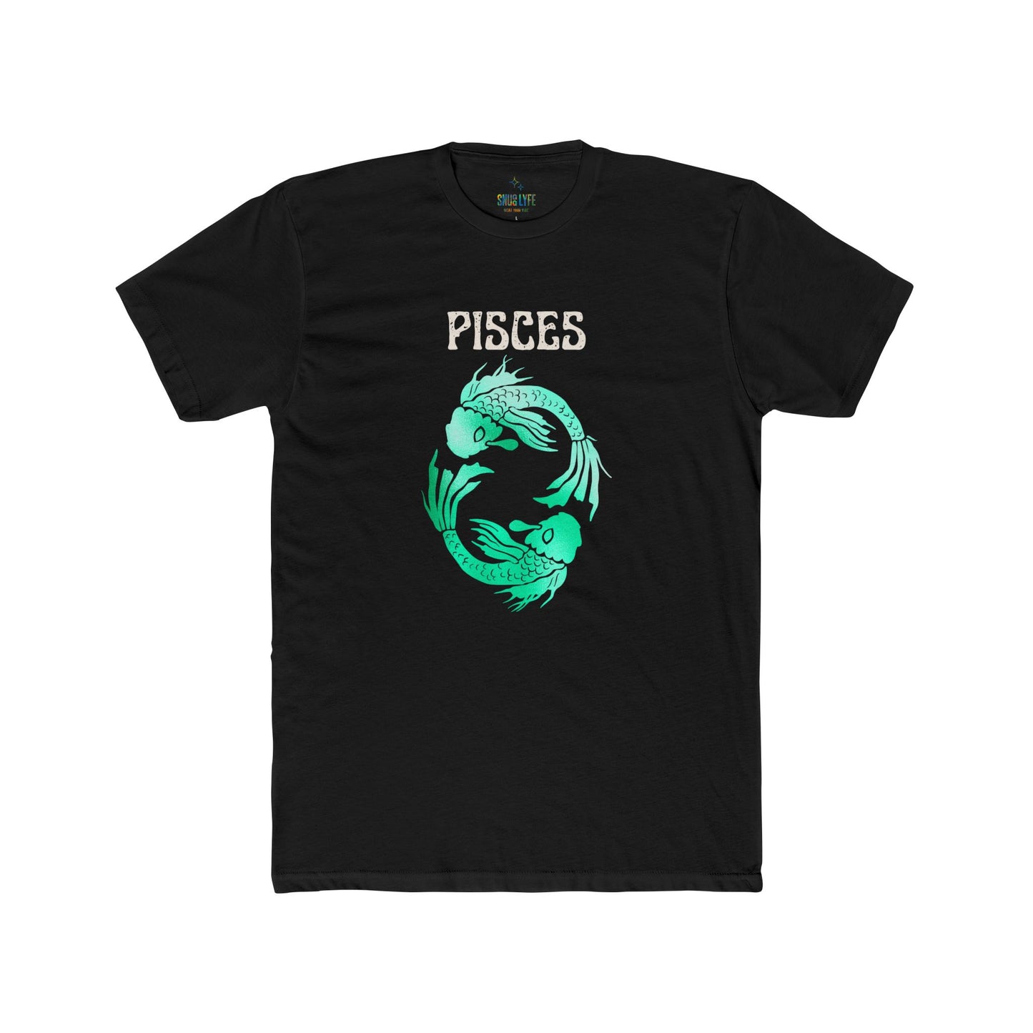Pisces Zodiac Unisex Cotton Crew Tee, Astrology Shirt, Horoscope T-Shirt, Gift for Pisces, Inspirational Tee
