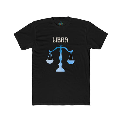 Libra Zodiac Crew Tee - Unisex Astrology Shirt, Libra T-Shirt, Horoscope Gift, Birthday Gift, Zodiac Apparel