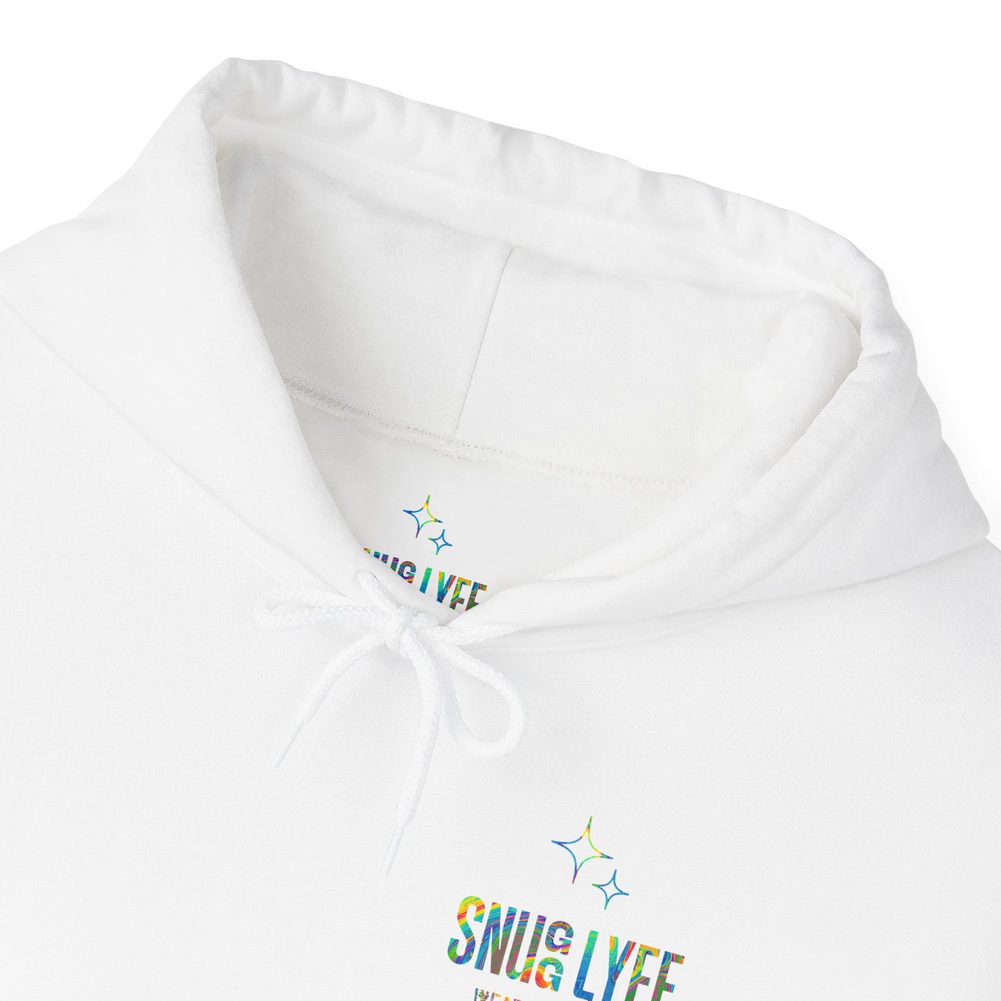 Snugg Lyfe Hooded Sweatshirt, Unisex Hoodie for Comfort, Casual Wear, Perfect Gift for Friends, Cozy Layer for Anytime, Chill Vibes
