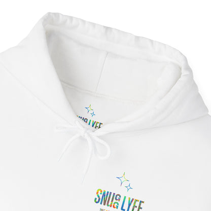 Snugg Lyfe Hooded Sweatshirt, Unisex Hoodie for Comfort, Casual Wear, Perfect Gift for Friends, Cozy Layer for Anytime, Chill Vibes