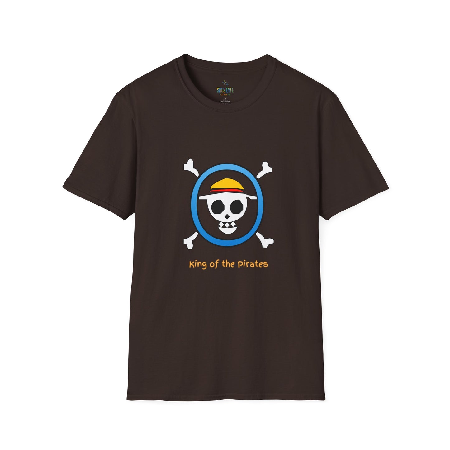 Playful Luffy Inspired Graphic Tee for Casual Wear, Perfect for Fans, Gift for Birthdays, Fun Statement Shirt, Unisex Tee, Novelty Gift