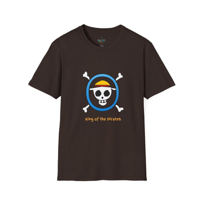 Playful Luffy Inspired Graphic Tee for Casual Wear, Perfect for Fans, Gift for Birthdays, Fun Statement Shirt, Unisex Tee, Novelty Gift