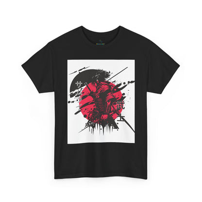 Japanese-Inspired Unisex Heavy Cotton Tee, Streetwear, Graphic Tee, Casual Wear, Gift Idea, Art Shirt, Summer Fashion