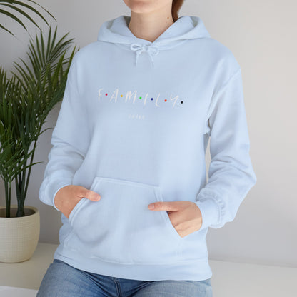Family Love Unisex Hoodie, Cozy Sweatshirt for Family Gatherings, Gift for Parents, Perfect for Holidays and Celebrations