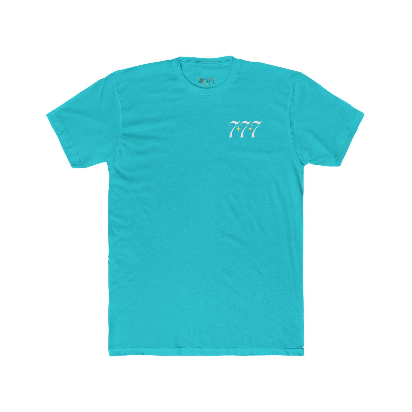 Lucky 777 Abundance Tee — Moon & Sun Spiritual Graphic T-Shirt