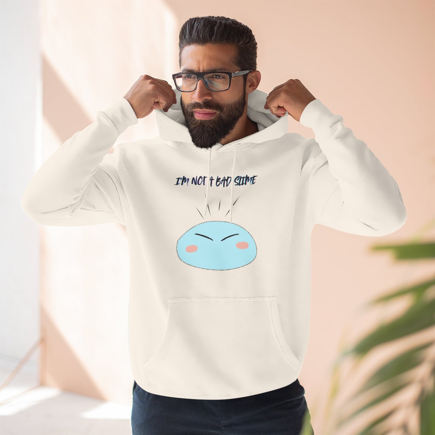 Fleece Hoodie - Slime Anime Inspired Design