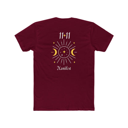 11:11 Manifest Tee — Spiritual Moon & Sun Graphic T-Shirt