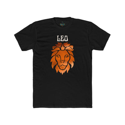 Leo Zodiac Crew Tee - Unisex Cotton T-Shirt, Astrology Gift, Horoscope Tee, Birthday Shirt, Motivational Apparel