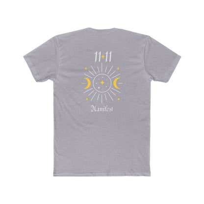 11:11 Manifest Tee — Spiritual Moon & Sun Graphic T-Shirt