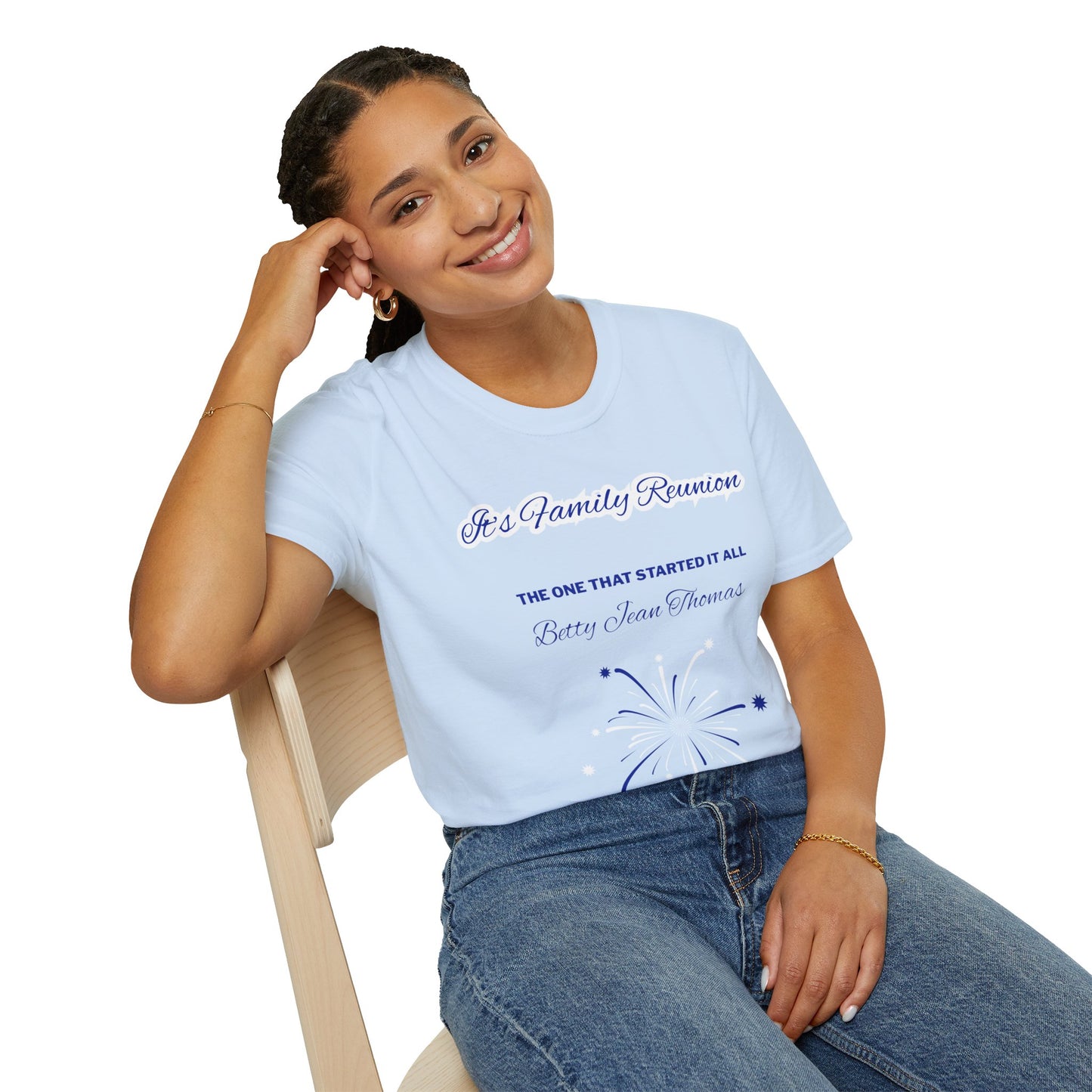 Family Reunion Softstyle T-Shirt, Unisex Family Shirt, Family Gathering Tee, Personalised Family Event Tee, Family Reunion Outfit, [...]