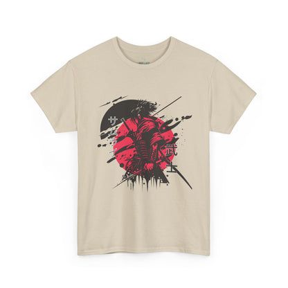 Japanese-Inspired Unisex Heavy Cotton Tee, Streetwear, Graphic Tee, Casual Wear, Gift Idea, Art Shirt, Summer Fashion